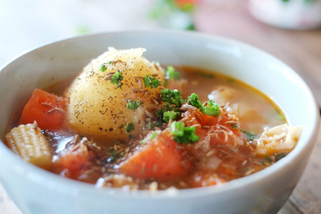 黒酢香るポークサワーオイスタースープ　スッキリ　レシピ
