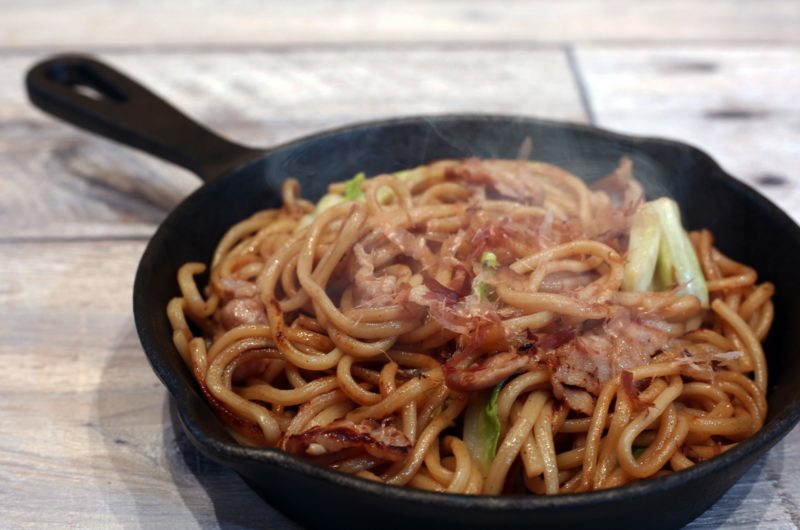 豚そぼろの四川風焼きそばのレシピ