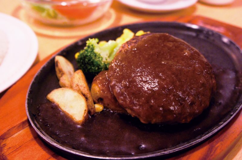 お好み焼き風ハンバーグのレシピ