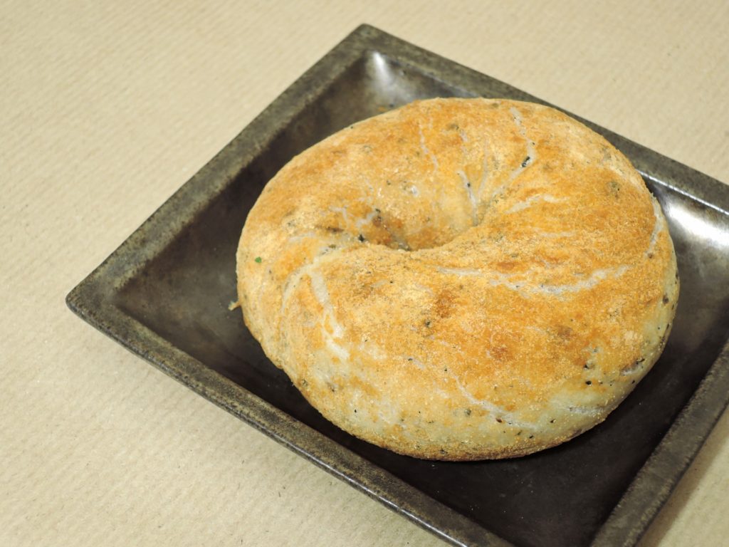 和風漬物パン　おは朝　レシピ