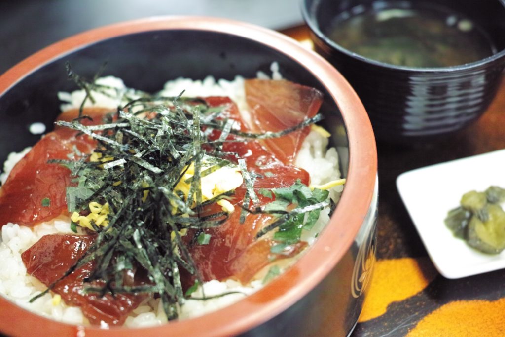 カツオとクレソンの手こね寿司　ノンストップ　レシピ