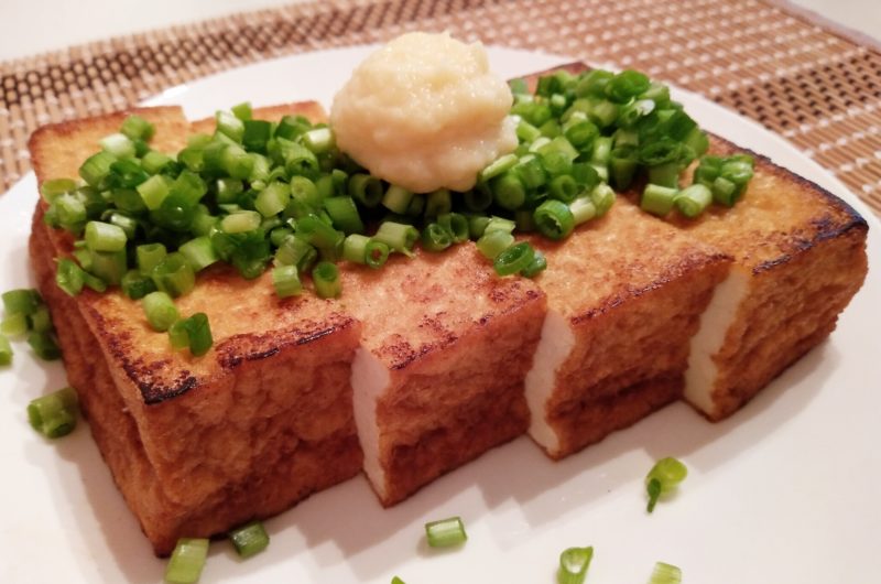 厚揚げとひき肉のポケット焼きのレシピ